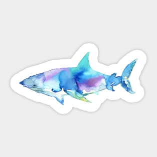Shark by Jess Buhman Sticker